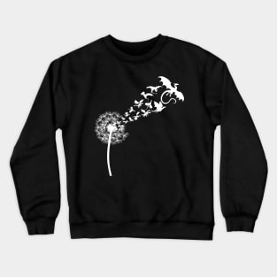 Dandelion Dragon Soar Free Light Crewneck Sweatshirt